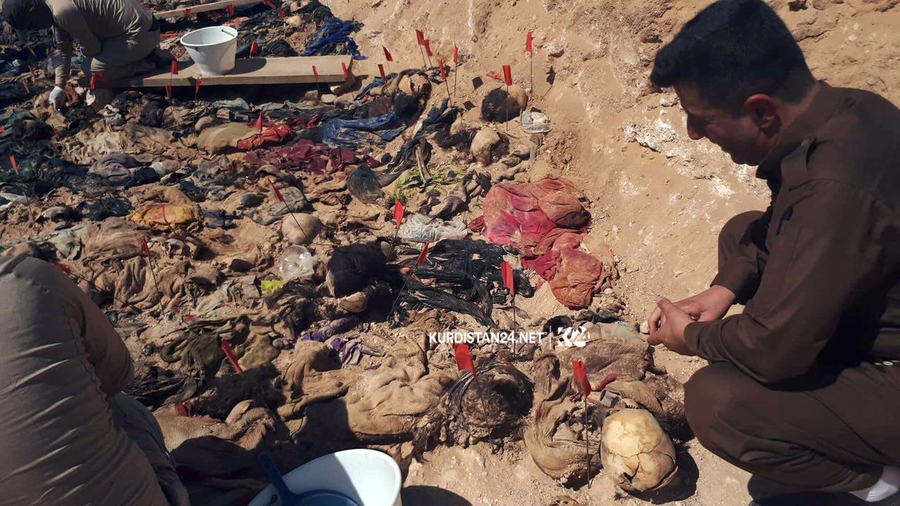 گۆڕێكی دیكەی ئەنفالكراوانی كورد لە سەماوە ھەڵدرایەوە