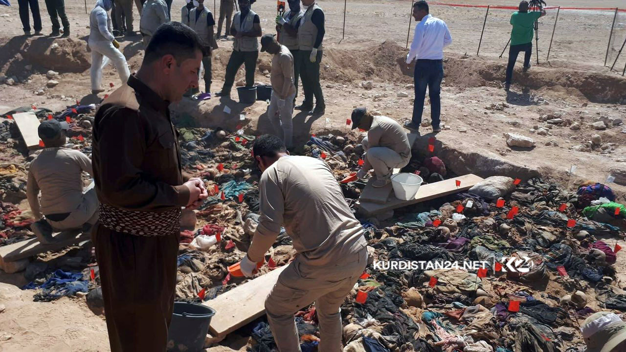 گۆڕێكی دیكەی ئەنفالكراوانی كورد لە سەماوە ھەڵدرایەوە