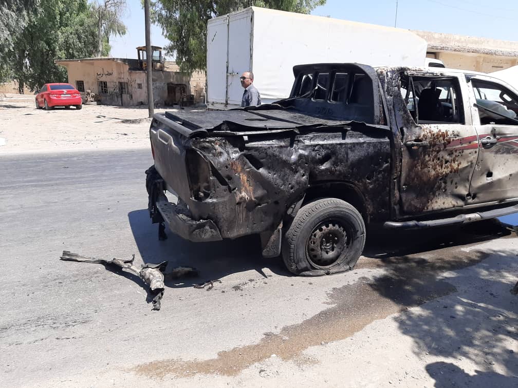 Li Hesekê teqînekê rûda û birîndar hene
