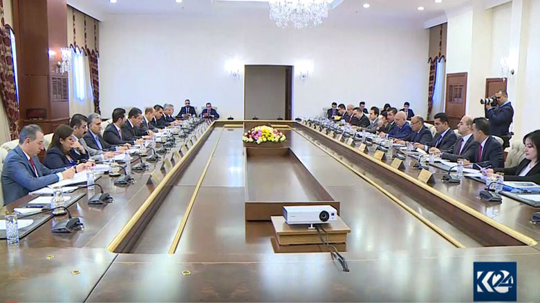 هیئت وزیران به ریاست مسرور بارزانی تشکیل جلسه داد