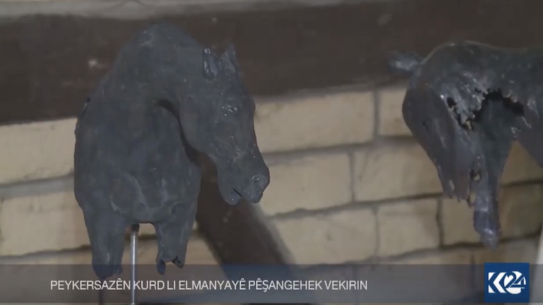 PHOTOS: Gallery in Germany showcases work of 11 local Kurdish artists