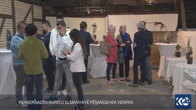 PHOTOS: Gallery in Germany showcases work of 11 local Kurdish artists