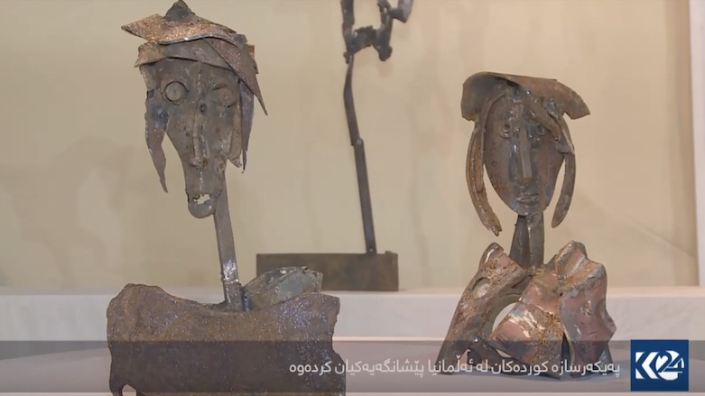 PHOTOS: Gallery in Germany showcases work of 11 local Kurdish artists