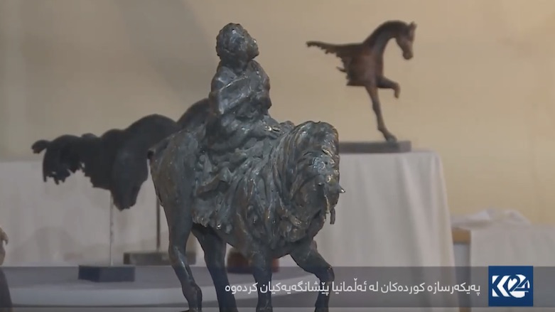 PHOTOS: Gallery in Germany showcases work of 11 local Kurdish artists