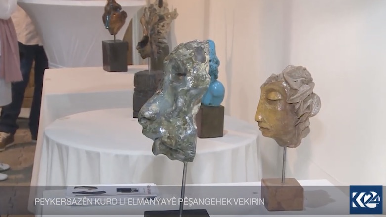 PHOTOS: Gallery in Germany showcases work of 11 local Kurdish artists