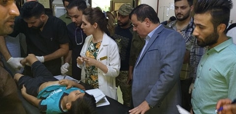 لە داقووق ھێرش كرایە سەر ھاووڵاتیان و بارەگای حەشد