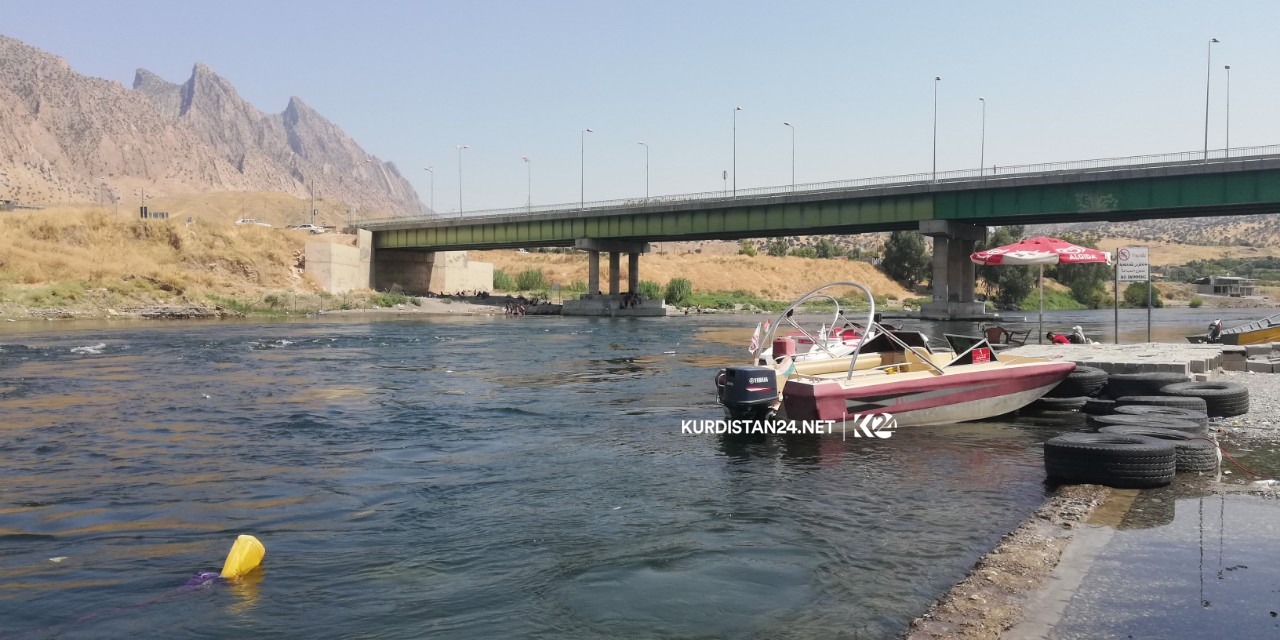 گەنجێك لە دەریاچەی دوكان خنكا