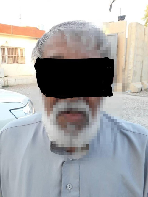 Former senior ISIS member al-Makna Abu Shaher was responsible for distributing “spoils-of-war.” (Photo: Iraq's Ministry of Interior)