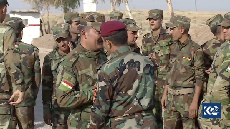PHOTOS: Peshmerga forces celebrate Eid on the front line