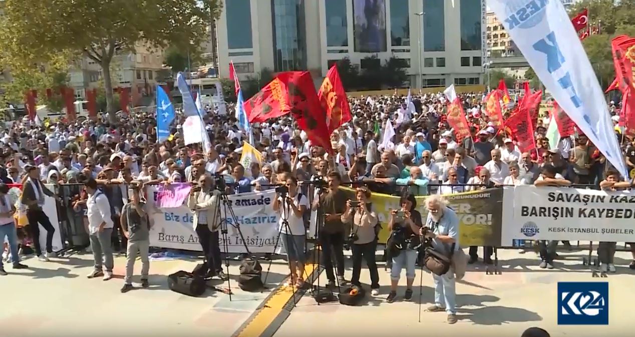 Sazîyên civakî daxwaza aştîyê kirin