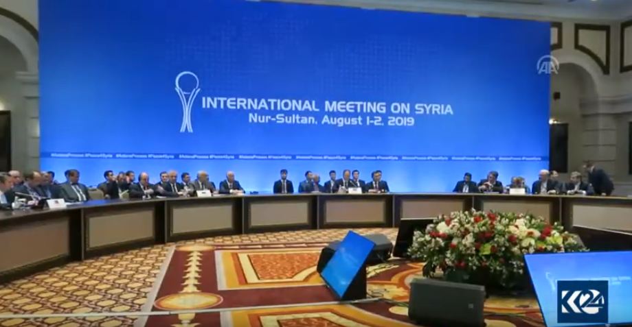 Nerîna aliyan li ser danustandinên Astanayê