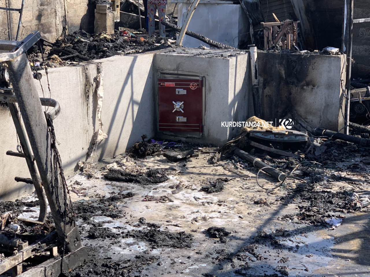 لە زاخۆ 5 كەس بە تۆمەتی سوتاندنی كەمپی ئاوارەكان دەستگیر كران