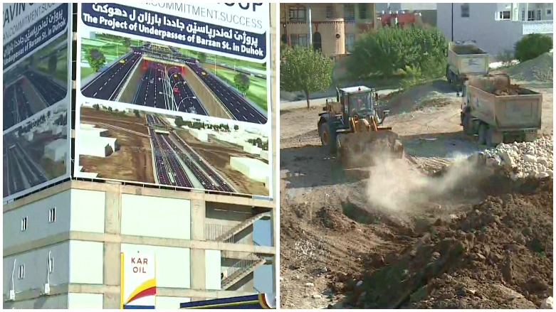 دەست بە دروستکردنی پێنج ئەندەر پاس و ئۆڤەر پاس لە دهۆک دەکرێت