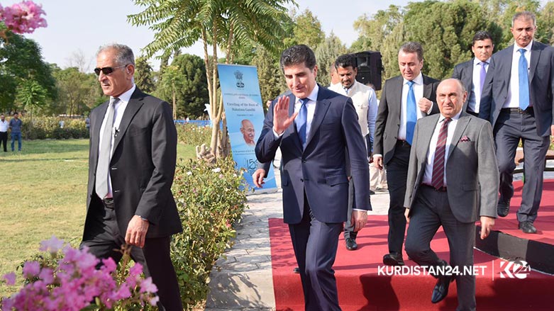 Mahatma Gandhi statue unveiled in Kurdistan Region’s Erbil