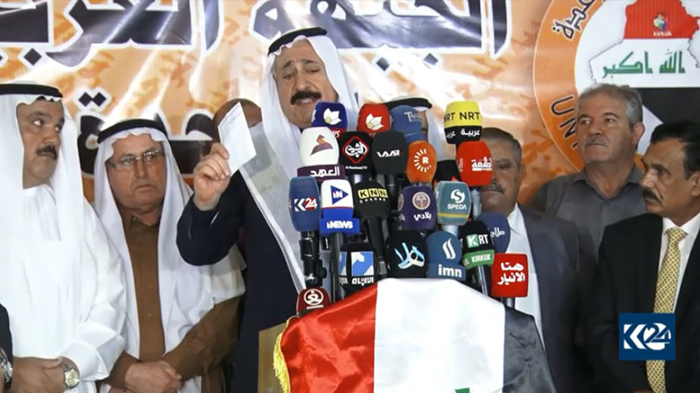Erebên Kerkûkê gefa tomarkirina sikalayê dikin li dijî (lîsta Kerkûk Kurdistanîye) 