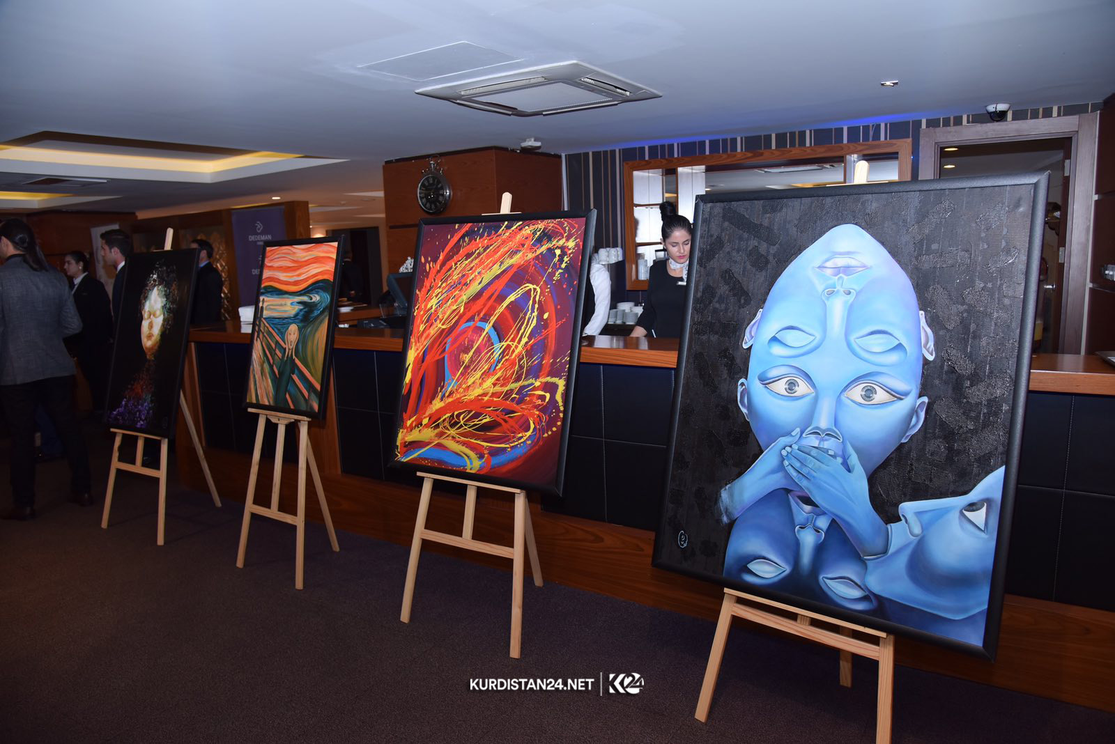 PHOTOS: Exhibition in Erbil showcases paintings of local artist  