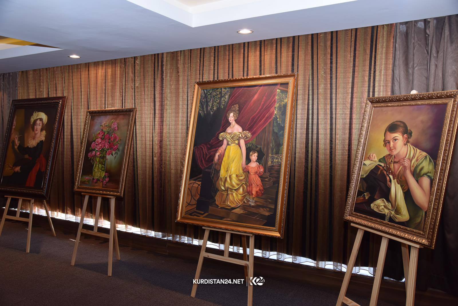 PHOTOS: Exhibition in Erbil showcases paintings of local artist  