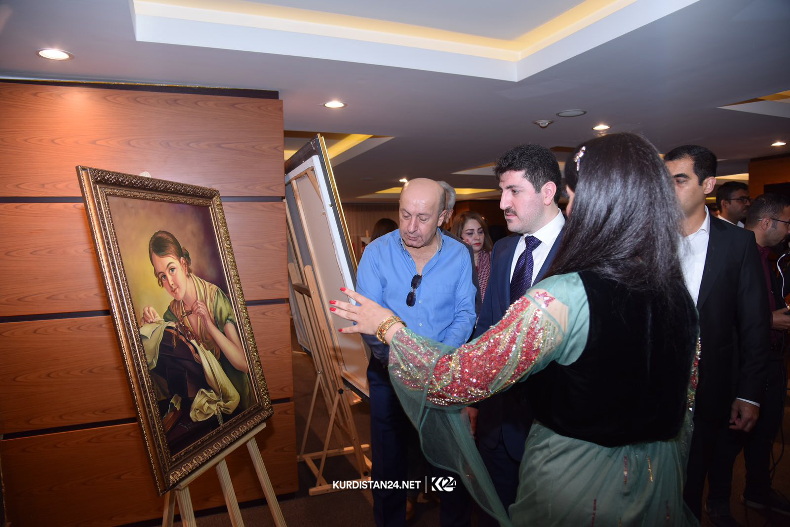 PHOTOS: Exhibition in Erbil showcases paintings of local artist  