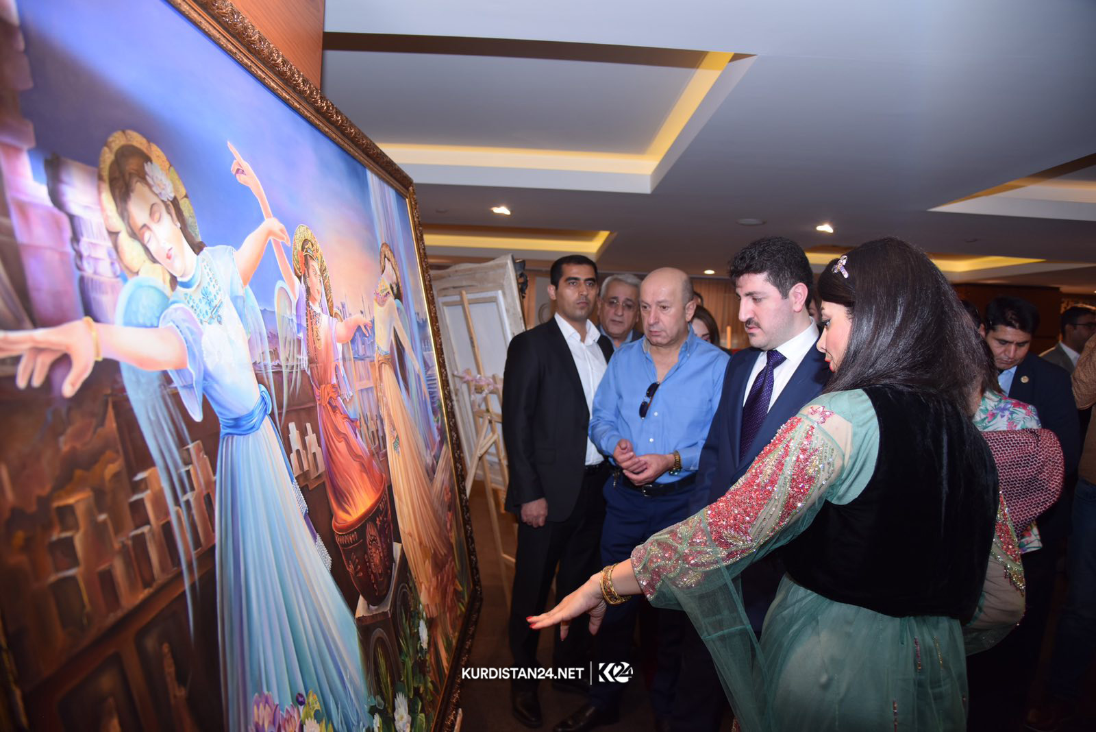 PHOTOS: Exhibition in Erbil showcases paintings of local artist  