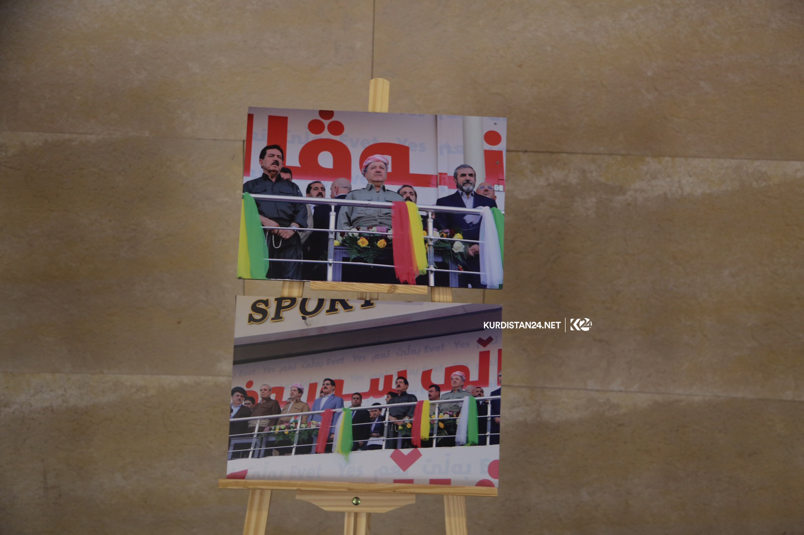 PHOTOS: Exhibition in Erbil showcases historical moments of Kurdistan Referendum