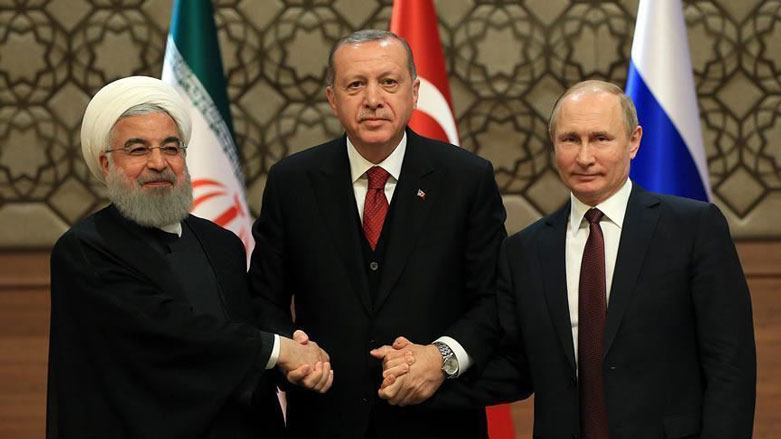 Erdogan, Putin û Rûhanî rewşa Sûriyê li Enqerê gufûgo dikin 