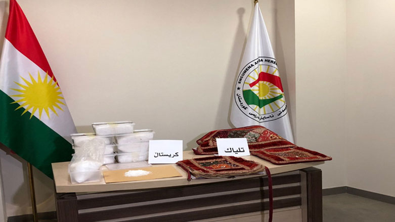 کشف و ضبط  10 کیلوگرم ماده مخدر در اربیل