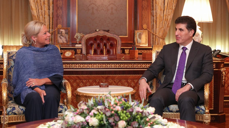 نيجيرفان بارزاني للمبعوثة الاممية: حوارنا مع بغداد يحتاج آلية مناسبة