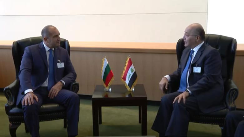برهم صالح  رئیس جمهور عراق فدرال- رومن رادیف رئیس جمهور بلغارستان
