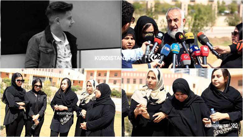 كەسوكاری راوێژ داوای لەسێدارەدانی بكوژانی كوڕەكەیان دەكەن