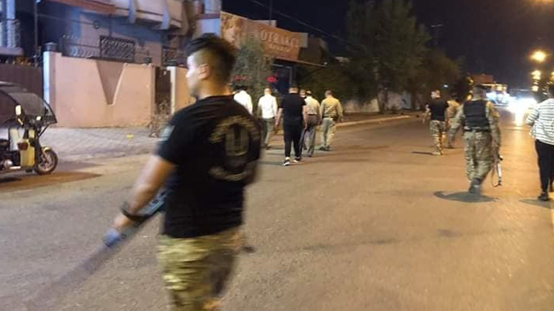 لم يوقع الهجوم اي خسائر بشرية او اصابات (صورة من الحادث)