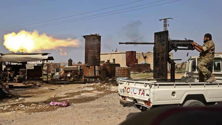 ISIS families escape refugee camp after Turkish bombs hit Ain Issa