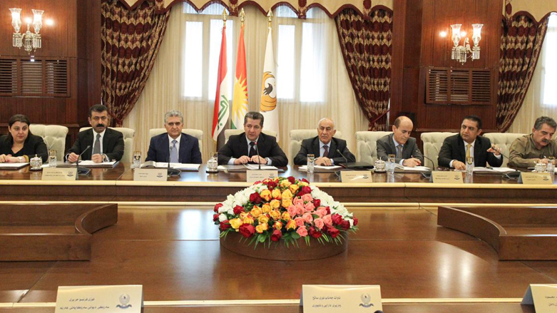 ئەنجوومەنی وەزیرانی هەرێمی کوردستان باس لە دانەوەی قەرز و دامەزراندن دەکات