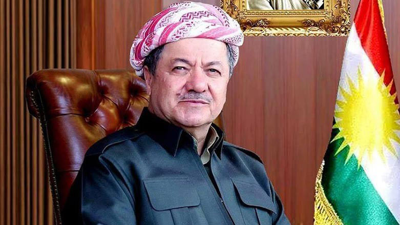 پەیامێك لەسەرۆك بارزانییەوە