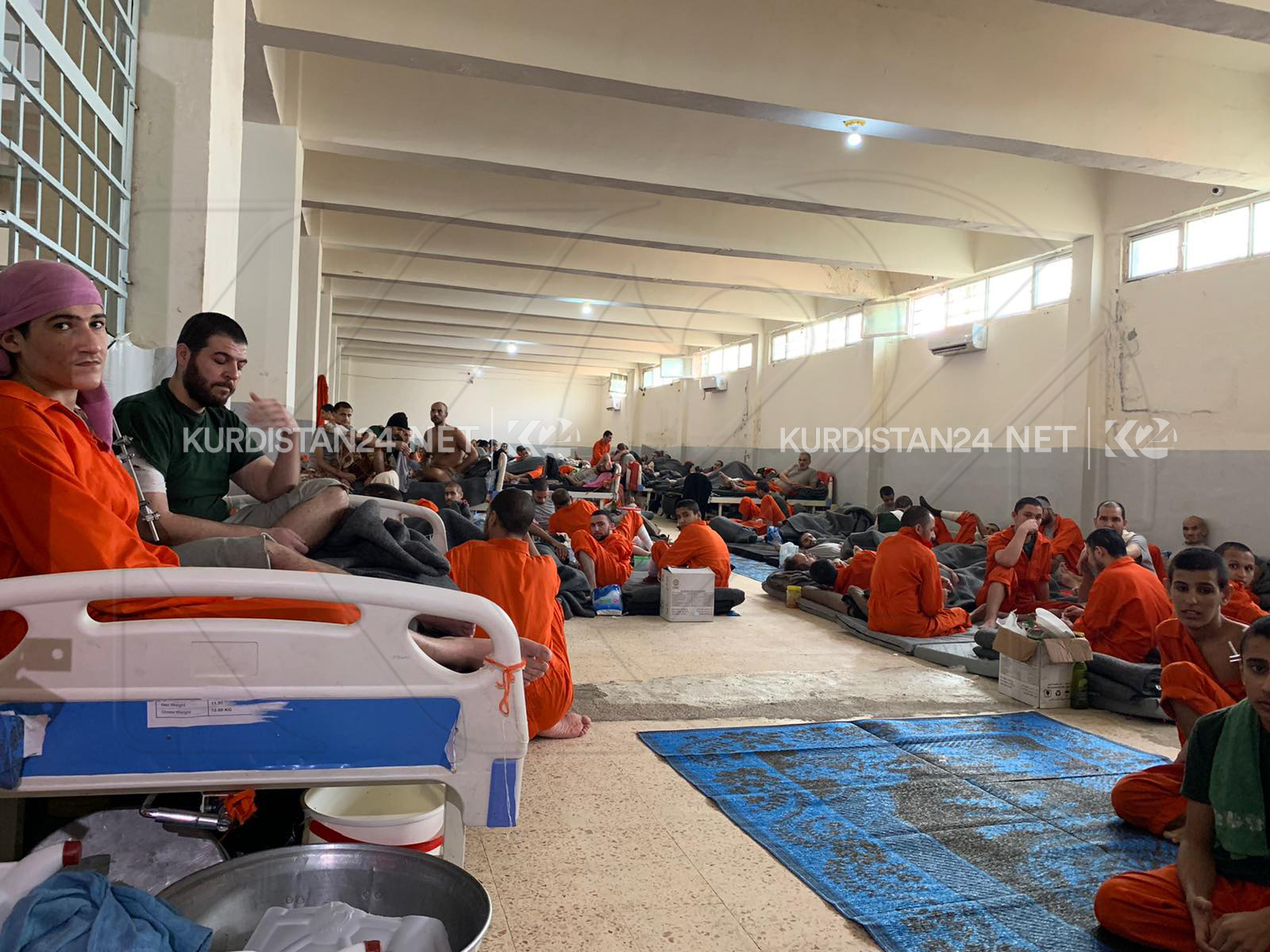 گزارش تصویری کردستان ٢٤ از زندان حسکه