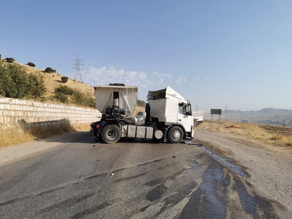 لە رووداوێكی هاتووچۆدا لەسەر رێگەی سلێمانی- دەربەندیخان ھاووڵاتیەك گیانی لەدەستدا