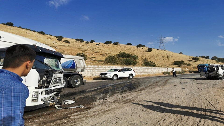 لە رووداوێكی هاتووچۆدا لەسەر رێگەی سلێمانی- دەربەندیخان ھاووڵاتیەك گیانی لەدەستدا