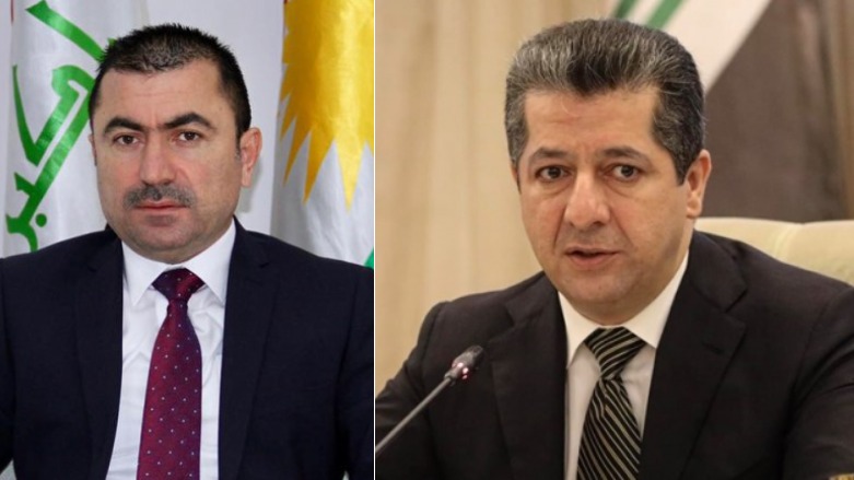 Mesrûr Barzanî serxweşiyê li Wezîrê Plandanê dike