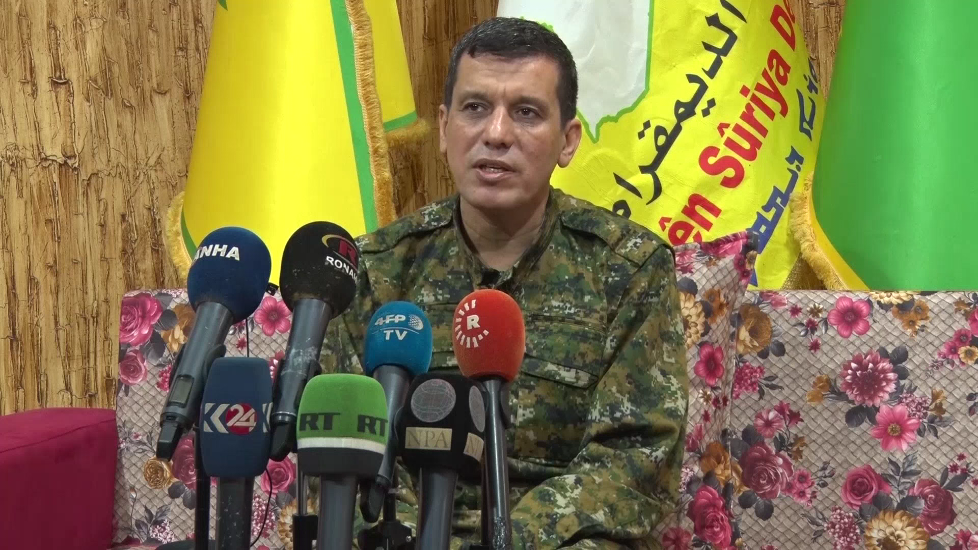 Mezlûm Ebdê: Tirkiya hewil dide gundên Kirîstaynan li Rojavaya Kurdistanê kontirol bike
