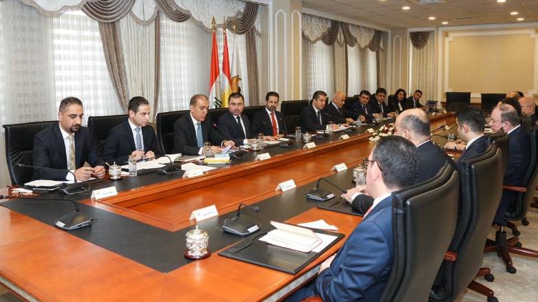 Prime Minister of the autonomous Kurdistan Region Masrour Barzani meets with senior government officials and parliamentary factions to discuss reform, Oct. 7, 2019. (Photo: KRG)
