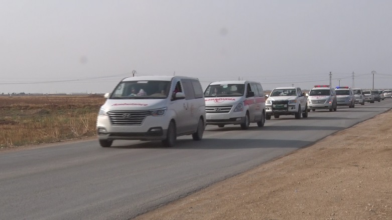 بریندارەکانی سەرێ کانی بۆ قامشلو گوازرانەوە