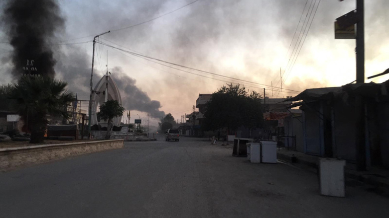 "فڕۆكە جەنگییەكانی توركیا نێو شاری سەرێكانی بۆردومان دەكەن"