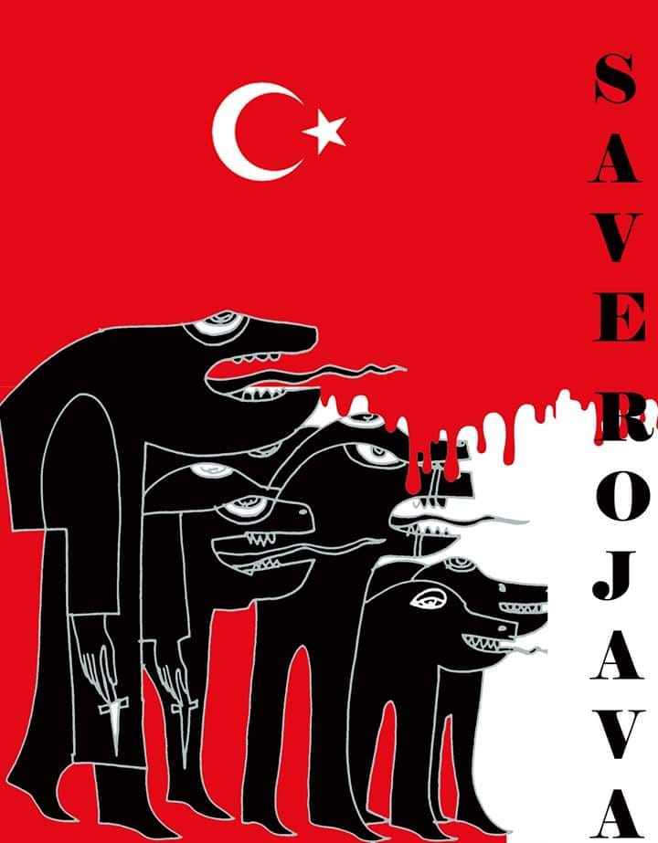 Şêwekarên Kurd êş û azarên gelê xwe bi rengan derdibirînin