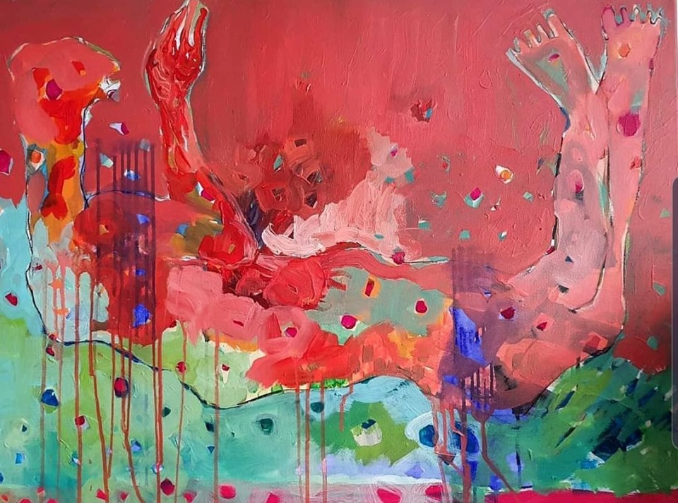 Şêwekarên Kurd êş û azarên gelê xwe bi rengan derdibirînin