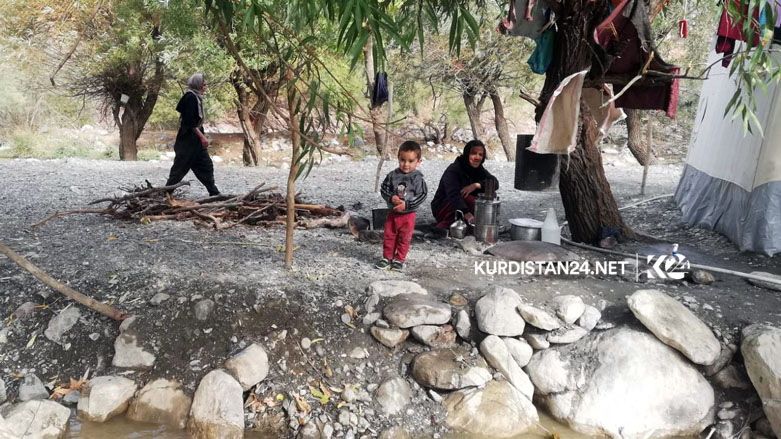 شەڕی توركیا و پەكەكە گوندێكی پشدەر چۆڵ دەكات