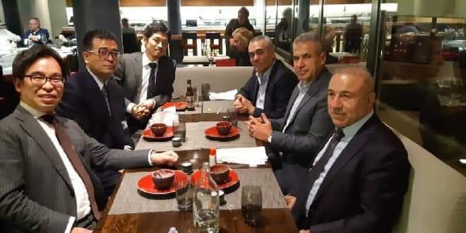 Civîna şanda ENKSê bi şanda Wezareta Derve ya Japonyayê re