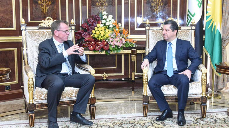 تقدیر مسرور بارزانی از ادامه آموزش نیروهای پیشمرگ توسط افسران آلمانی 