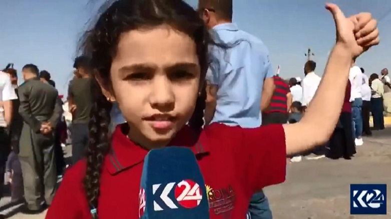 کوردستان24 پەیامی منداڵێکی رۆژئاوا دەگەیەنێتە جیهان