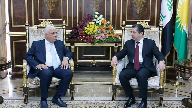 نخست وزیر دولت اقلیم کردستان با مشاور امنیت ملی عراق فدرال دیدار کرد