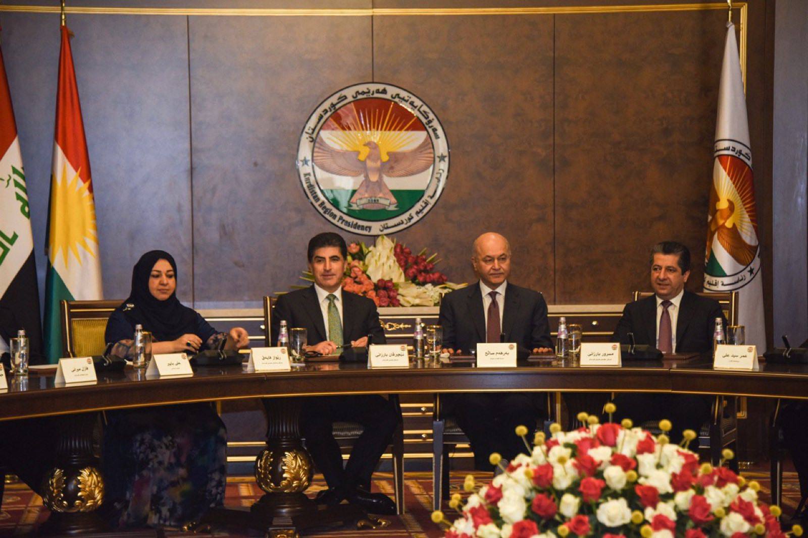 Kombûna her sê serokatîyên Herêmê û alîyên sîyasî destpêkir