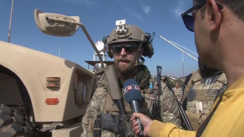 سەربازێکی ئەمەریکی لە رۆژئاوای کوردستان بۆ کوردستان24 دەدوێت